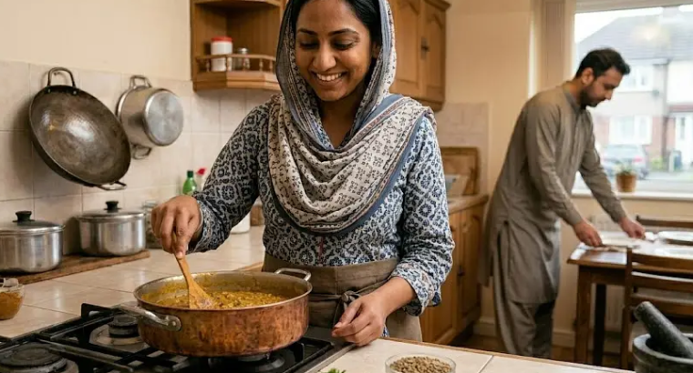 Female Cook Required / گھر کے لیے خاتون کک کی ضرورت ہے
