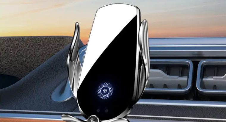 Wireless Car Phone Holder Fast Charging Induction Opening