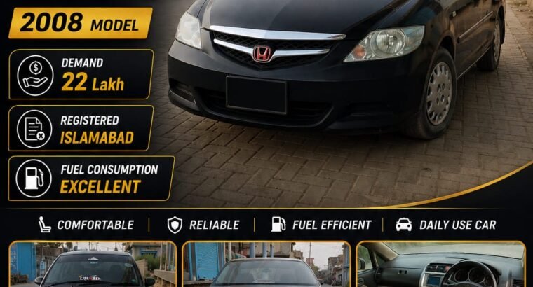 Honda city for 2008 model for sale
