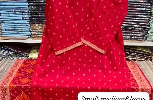 Stitch 3PC Bin saeed lawn for women