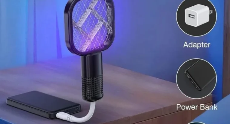 Protable Mosquito Killer Racquet Lamp