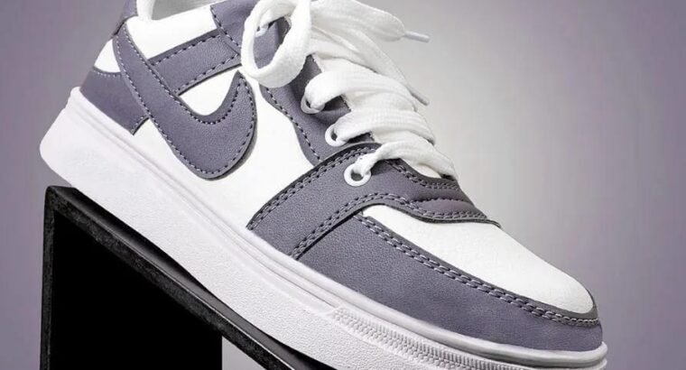 Men’s Grey Rexine Fancy Sneakers