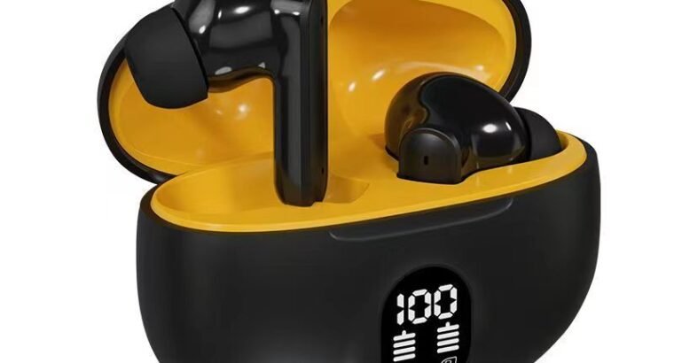 Professional Display Stereo 895B Wireless Bluetooth Earbuds