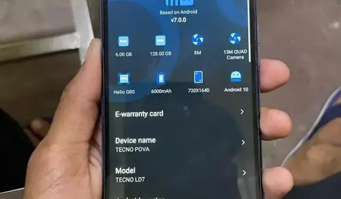 Tecno Pova