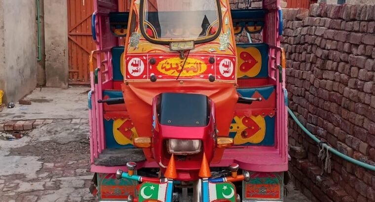 Rickshaw & Chingchi – 2025 model