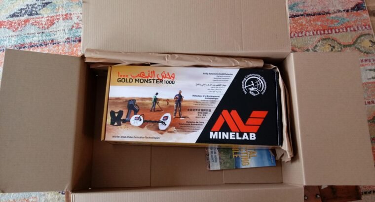 Brand New Original Minelab Gold Monster 1000 Gold Detector Ready To Ship