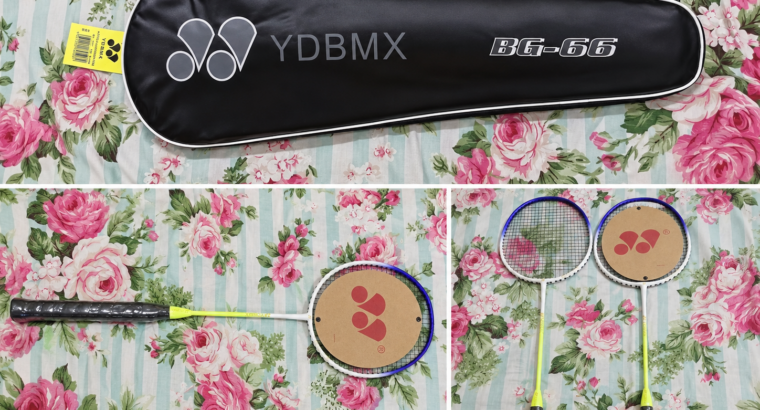 Badminton rackets