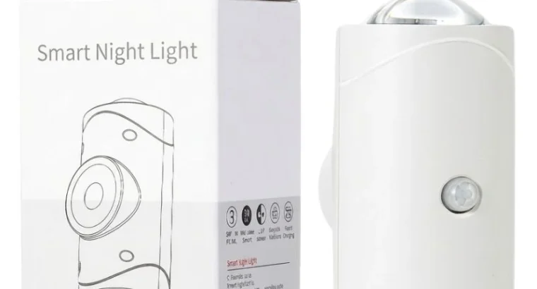 RGB LED Night Light with Motion Sensor