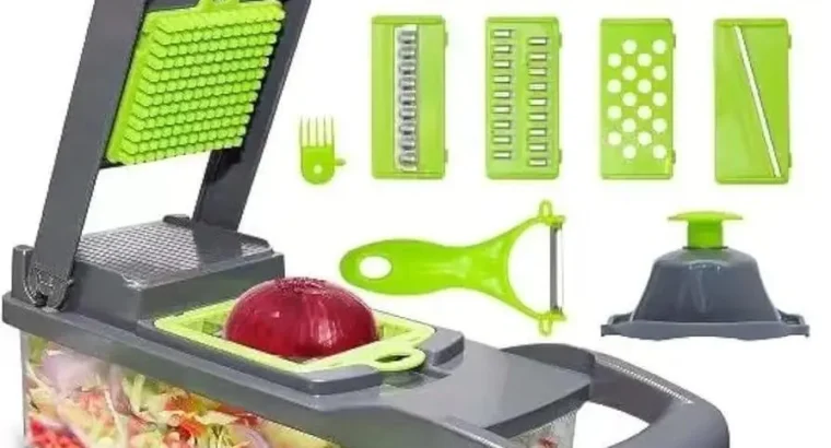 pure ABS Plastic kitchen chopper cutter 16 pcs