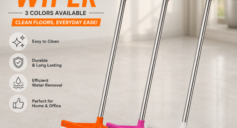 floor wiper cleaning water easily