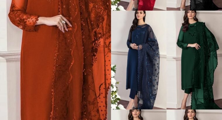 Chiffon, Organza and Silk By Alnisa Embroidery Collection
