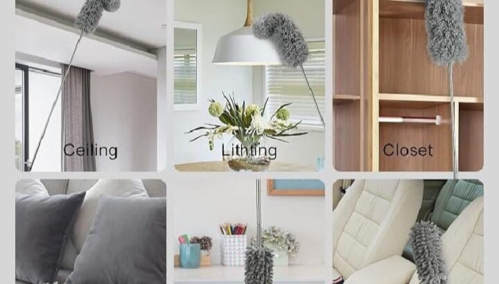 Dust Clean Telescopic Rod
